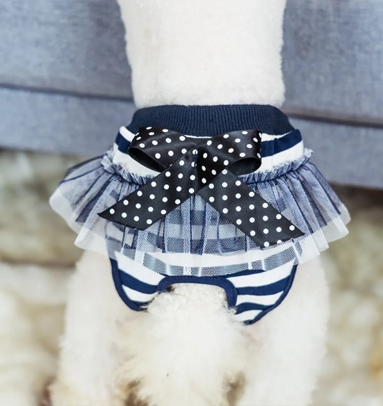 Jooksuaja püksid koertele lipsukesega (VPETBR)