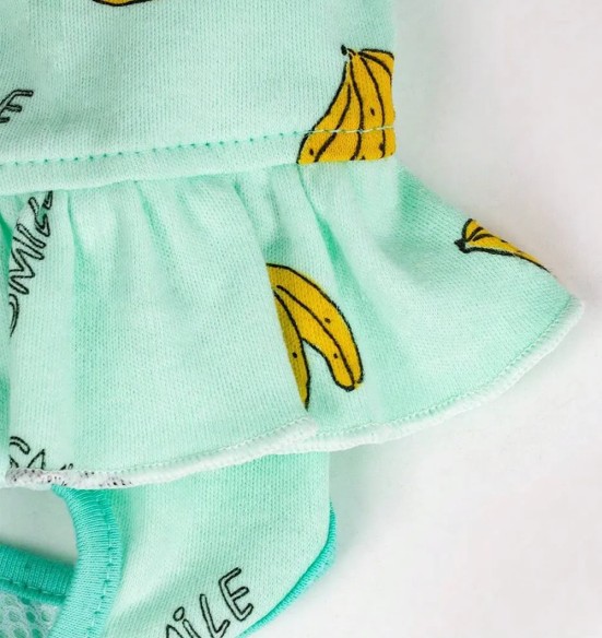 Jooksuaja püksid koertele traksidega, roheline (VPETBR)