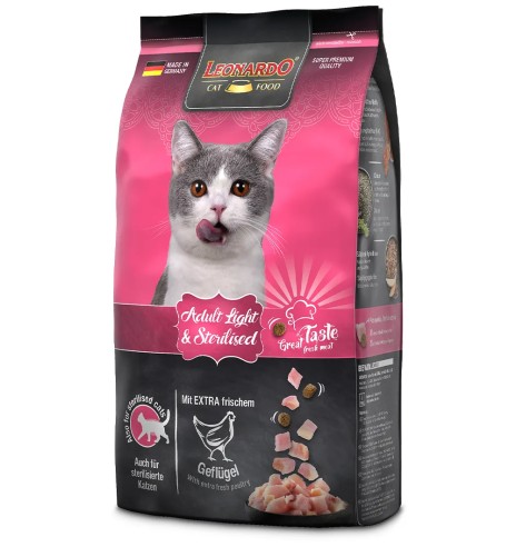 LEONARDO LIGHT сухой корм для стерилизованных...