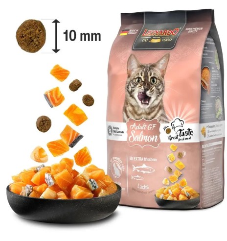 LEONARDO teraviljavaba kuivtoit kassile, värske...