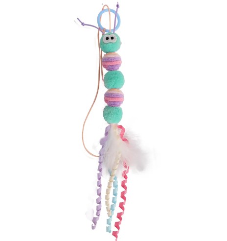 Kassi mänguasi Yarn Caterpillar (AFP - Knotty Habit)