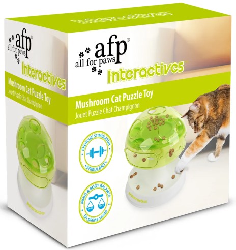 Interaktiivne mänguasi kassile, seenekujuline...