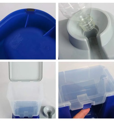 Kaks ühes joogi- ja söögidosaator lemmikloomale...