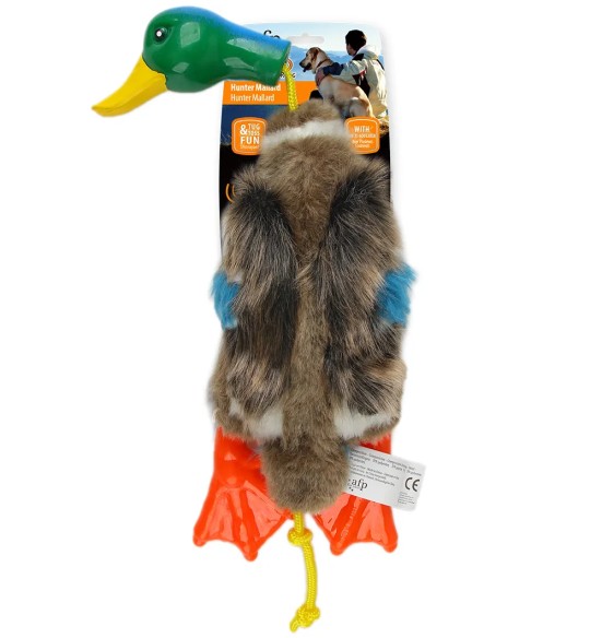 Mänguasi koerale, sinikael-parti imiteeriv Hunter Mallard (AFP - Classic)