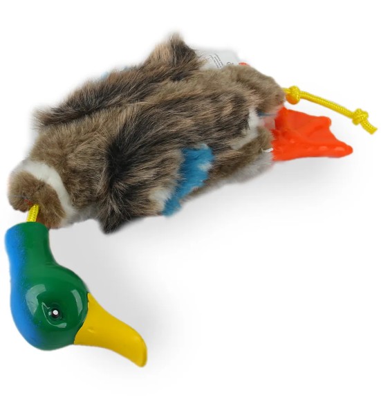 Mänguasi koerale, sinikael-parti imiteeriv Hunter Mallard (AFP - Classic)