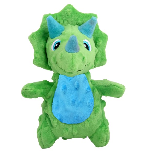 Mänguasi koerale, eriti vastupidav Thomas The Mini Triceratops (AFP - My T-Rex)