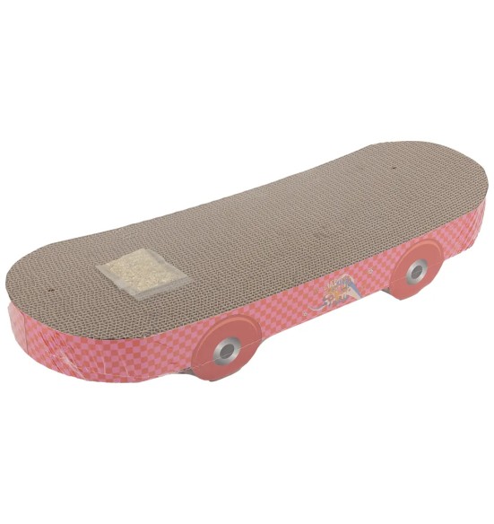 Kraapimislaud kassile koos naistenõgese ja mänguasjaga, Scooter Scratcher (Pawise)