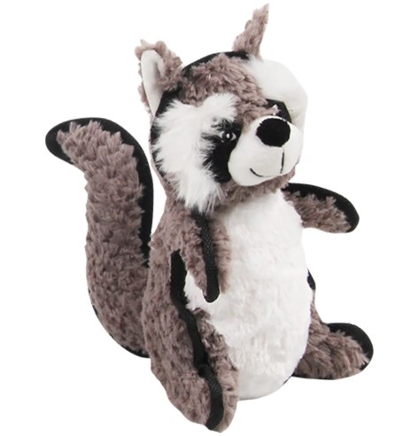 Koera mänguasi plüüsist Fluff & Tuff Raccoon (Pawise)