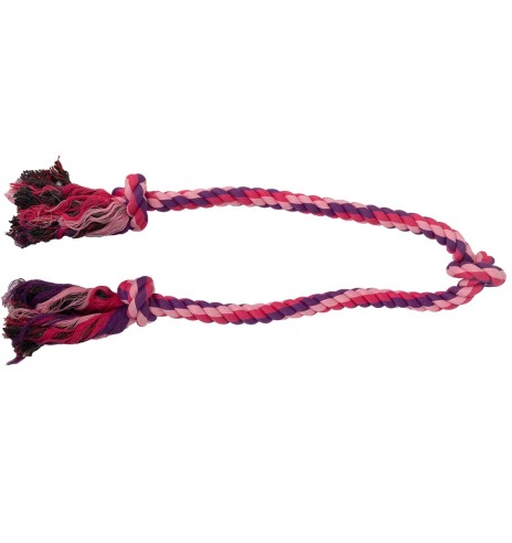 Mänguasi kolme sõlmega köis Rope Bone, 120 cm (Pawise)