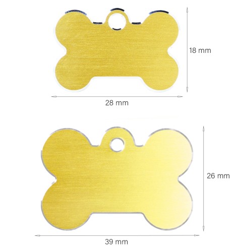 Graveeritud ripats koerale, kondikujuline koera...