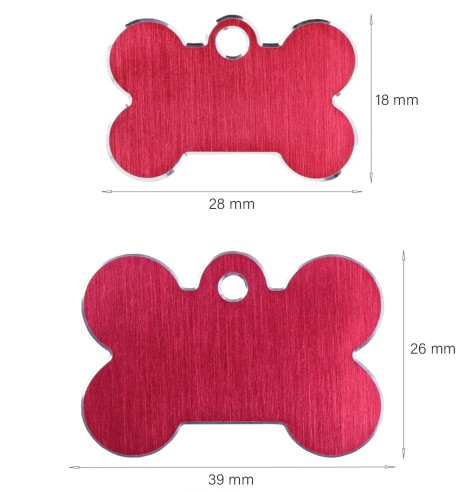 Graveeritud ripats koerale, kondikujuline koera...