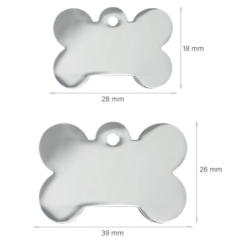 Кулон с гравировкой для собаки, серебристый, в...