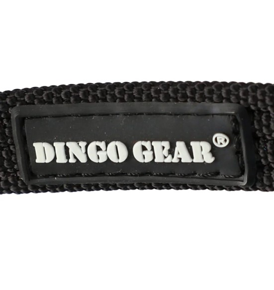 Patukas-nuts naturaalsest nahast, ühe aasaga, pruun (Dingo Gear)