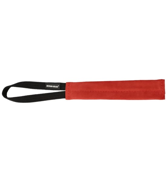 Lame patukas-nuts naturaalsest nahast, ühe aasaga, punane (Dingo Gear)