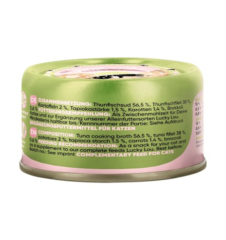 Lucky Lou Extra Food tuunifilee ja köögiviljad...