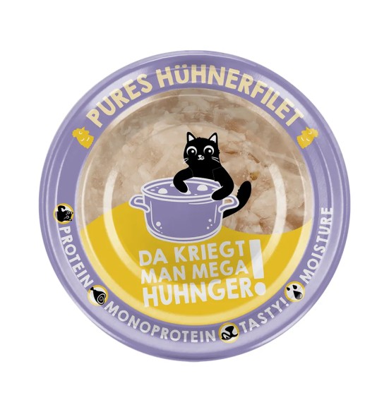 Lucky Lou Extra Food kanafilee puljongis, konserv kassile 70 g