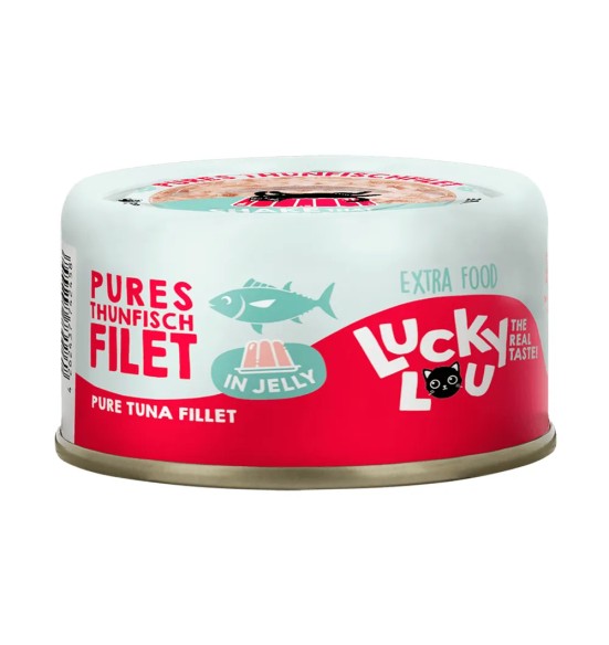 Lucky Lou Extra Food tuunikala filee tarrendis, konserv kassile 70 g