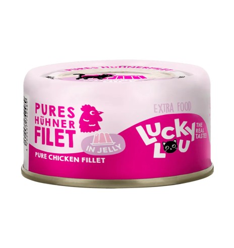 Lucky Lou Extra Food kanafilee tarrendis, konserv kassile, 70 g