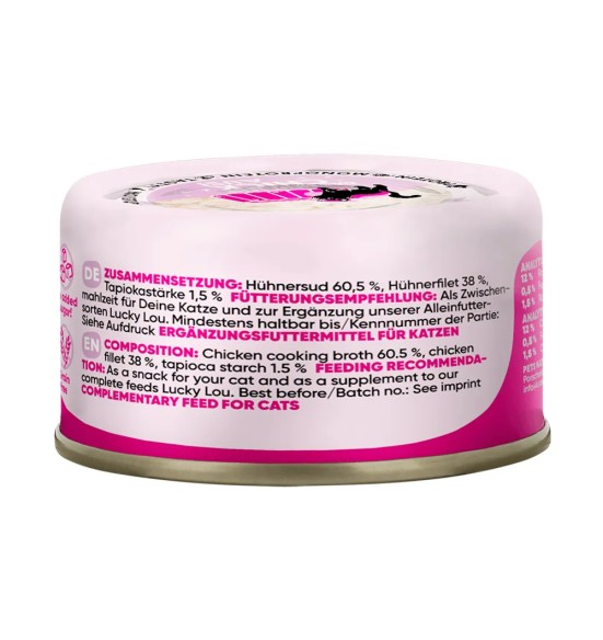 Lucky Lou Extra Food kanafilee tarrendis, konserv kassile, 70 g