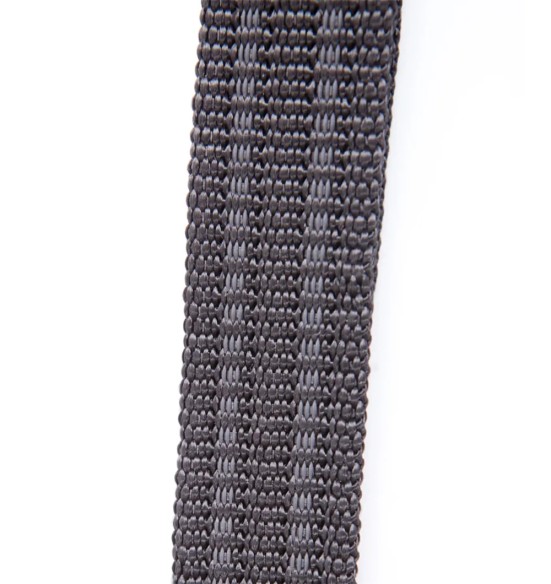 Поводок для собак ROLLER, прорезиненный, с петлей для руки, черный (Dingo Gear)