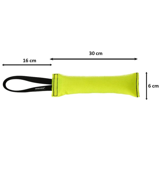 Patukas / nuts tuletõrjevoolikust, ühe aasaga, kollane (Dingo Gear)