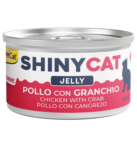 Корм влажный ShinyCat куриное и крабовое мясо в...