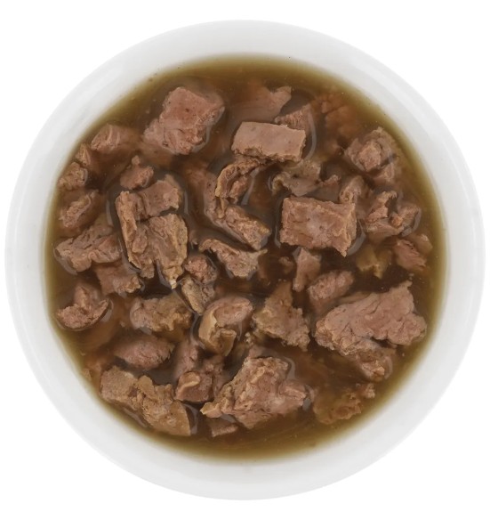 Pawsome! einekotike kassidele, tursakala tükid kastmes, teraviljavaba kassikonserv