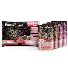 Lucky Lou беззерновой консервированный корм для котят с домашней птицей и говядиной – Консервы для кошек – Lucky Lou Life Stage – Valgekihv