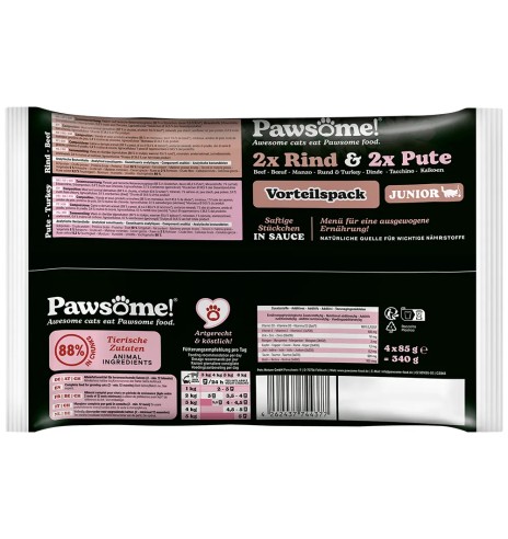 Pawsome! einekotikesed kassipoegadele, MIX...