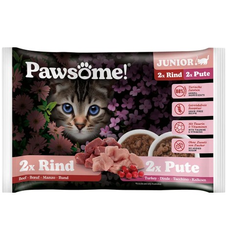 Pawsome! einekotikesed kassipoegadele, MIX...