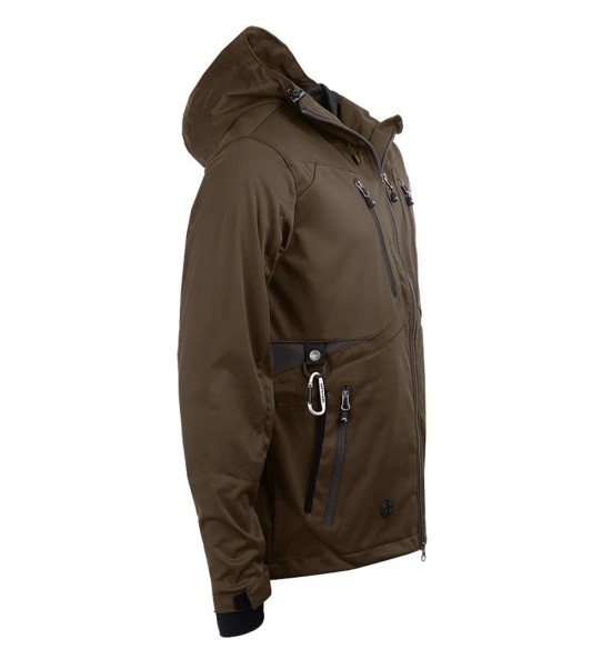Jope meestele, veekindel ja tuulekindel, pruun Akka Softshell (Arrak)