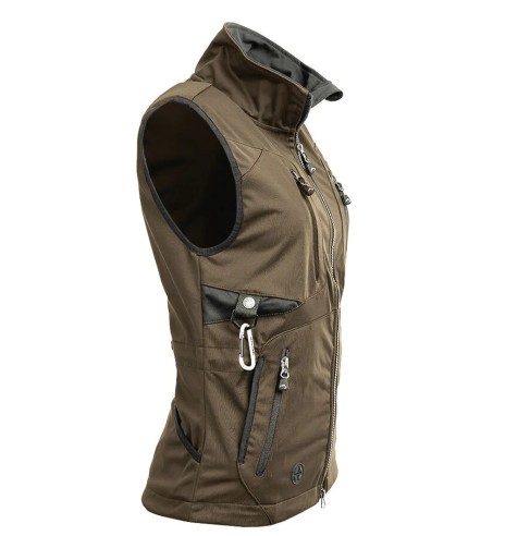 Vest naistele, veekindel ja tuulekindel, pruun...