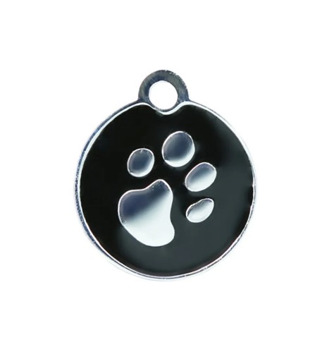 Кулон с гравировкой для собаки, круглый с...