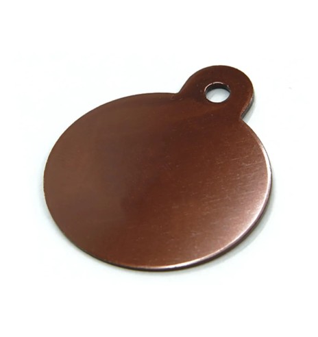 Кулон с гравировкой для собаки, круглый,...