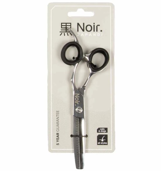 Fileerimiskäärid koera ja kassi karva õhendamiseks (Noir Japandi)