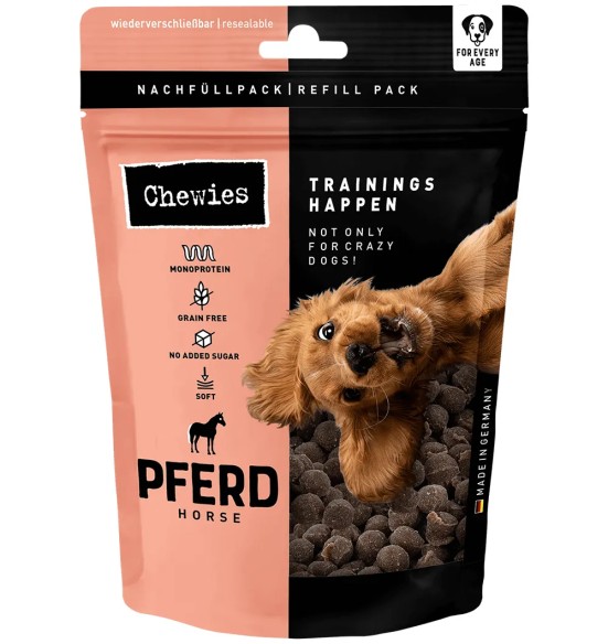 Chewies treeningmaius koerale hobuselihaga Trainings-Happen, teraviljavaba, monovalguline, kotikeses (Pets Nature)