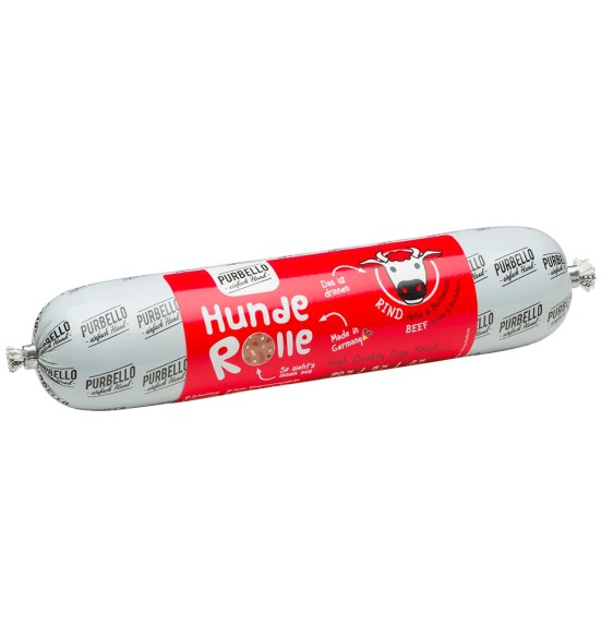 Колбаса для собак PURBELLO – ГОВЯДИНА с ЯБЛОКАМИ и ГРЕЧКОЙ (Dogz Finefood)