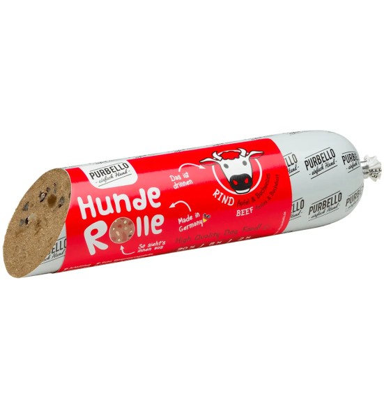 Колбаса для собак PURBELLO – ГОВЯДИНА с ЯБЛОКАМИ и ГРЕЧКОЙ (Dogz Finefood)