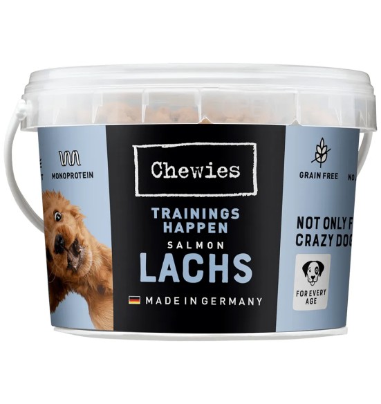 Chewies koerte treeningmaius lõhega Trainings-Happen, teraviljavaba, monoproteiin (Pets Nature)