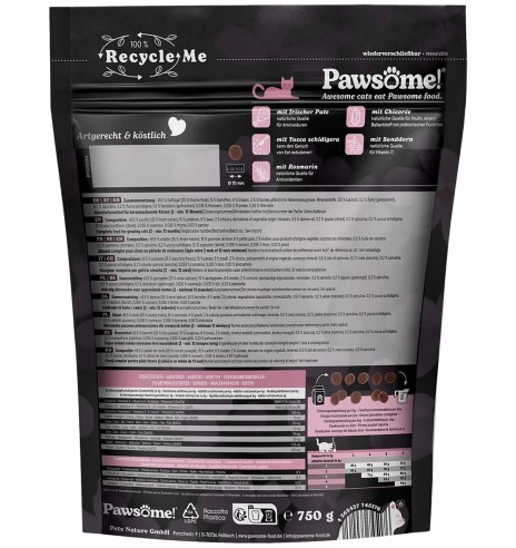 Pawsome! Fresh & Dry kuivtoit kassipojale,...