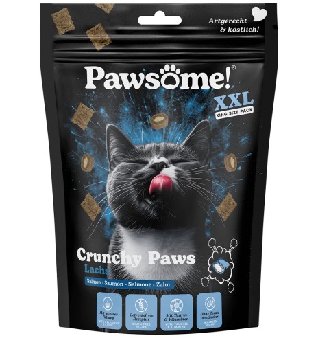 Pawsome! Crunchy Paws kassimaius, krõbedad...