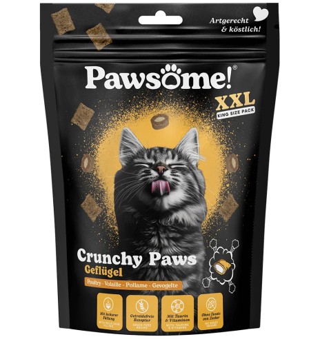 Pawsome! Crunchy Paws kassimaius, krõbedad...