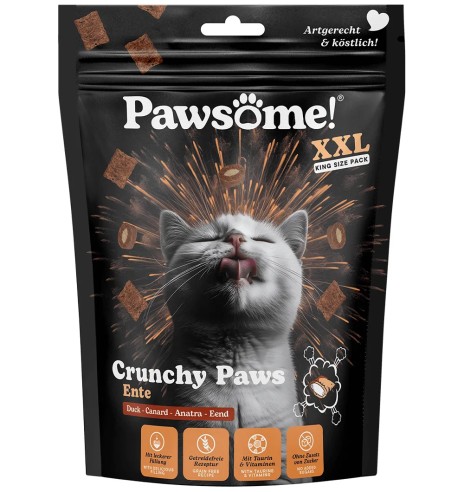 Pawsome! Crunchy Paws лакомство для кошек с...