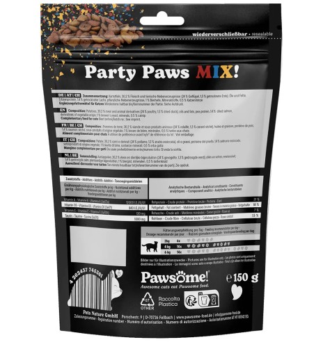 Pawsome! Crunchy Party Paws Mix kassimaius,...
