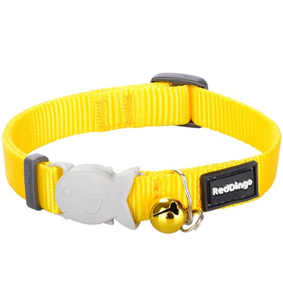 Ошейник для кошек, жёлтый Classic Yellow (Red Dingo)
