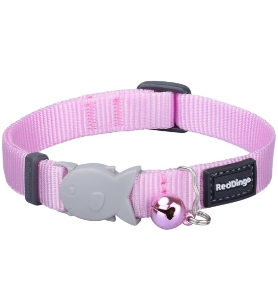 Ошейник для кошек, пастельно-розовый Classic Pastel Pink (Red Dingo)