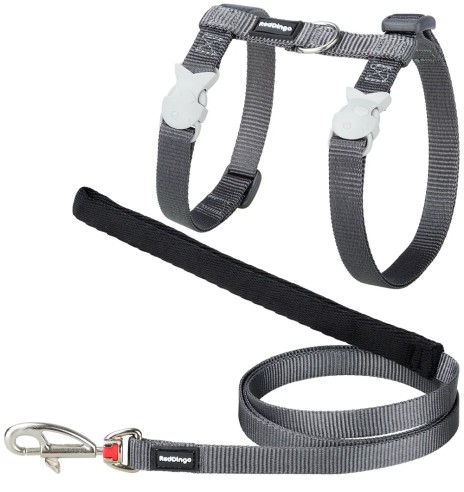 Kassi traksid ja jalutusrihm, hall Classic Grey (Red Dingo)