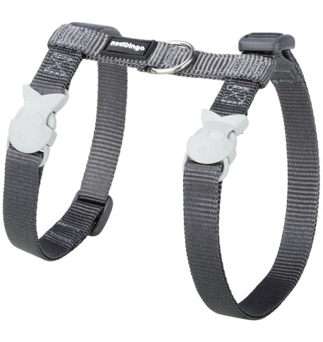 Шлейка и поводок для кошек, серый Classic Grey...