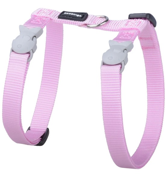 Шлейка и поводок для кошек, пастельно-розовый Classic Pastel Pink (Red Dingo)