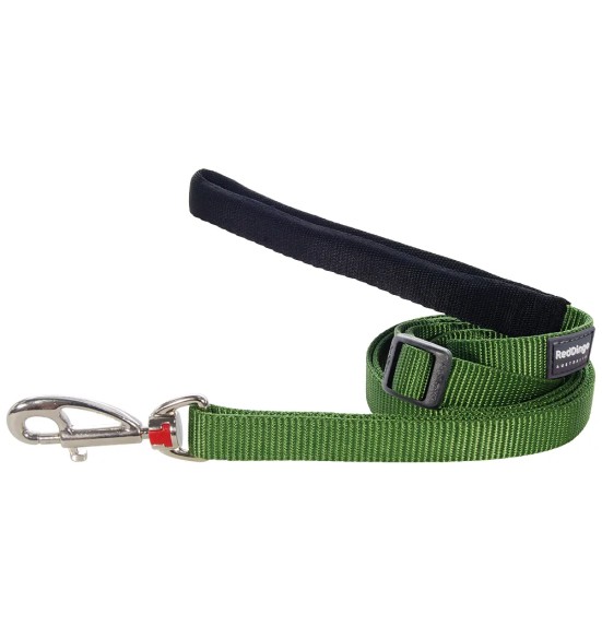 Koera jalutusrihm nailonrihm Classic, 1.1–1.8 m, roheline (Red Dingo)